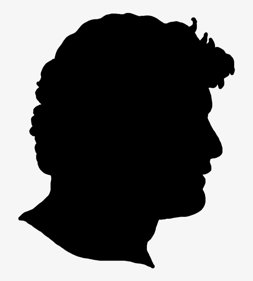 Face Silhouettes Of Men, Women And Children - Clip Art, transparent png #3012723