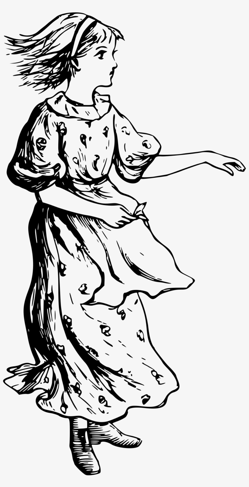 This Free Icons Png Design Of Vintage Girl, transparent png #3012833