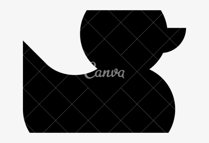 Rubber Duck Silhouette - Roots Manuva Slime And Reason, transparent png #3013276