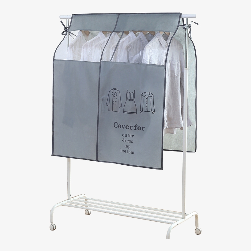 Clothes Storage Bag Hanging Clothes Three Dimensional - Clothing, transparent png #3013381