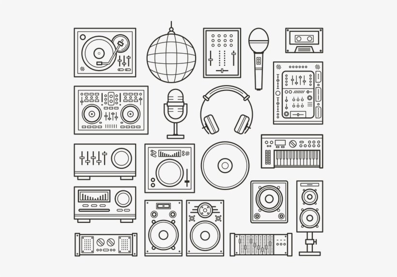 Dj Icon Set - Icon, transparent png #3013499