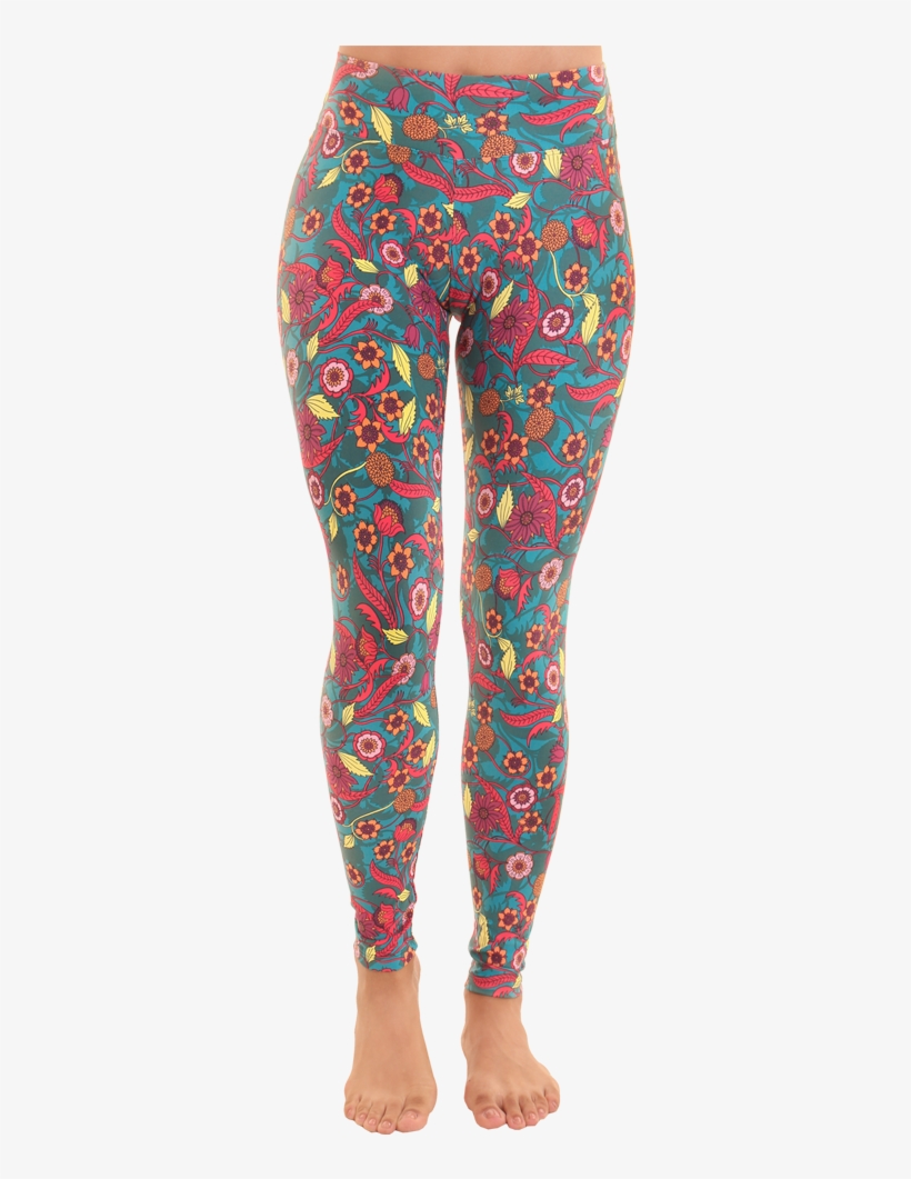 Om Legging Flower Garden - Flower Garden, transparent png #3013683