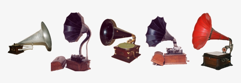 The Phonograph Company Is An Archive Of Music And Music - Different Types Of Phonograph, transparent png #3014457
