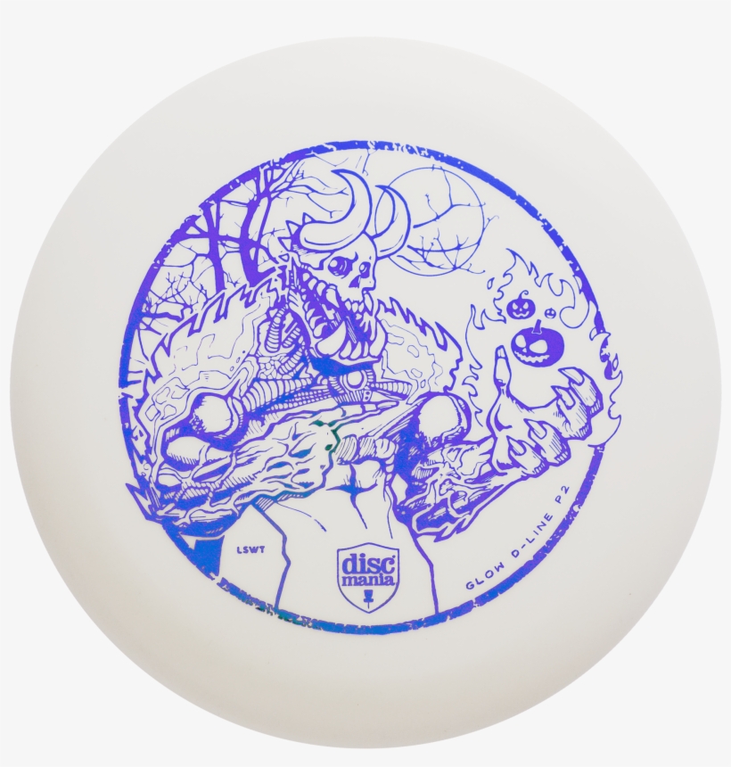 Halloween Glow D-line P2 - Discmania Halloween P2, transparent png #3014620