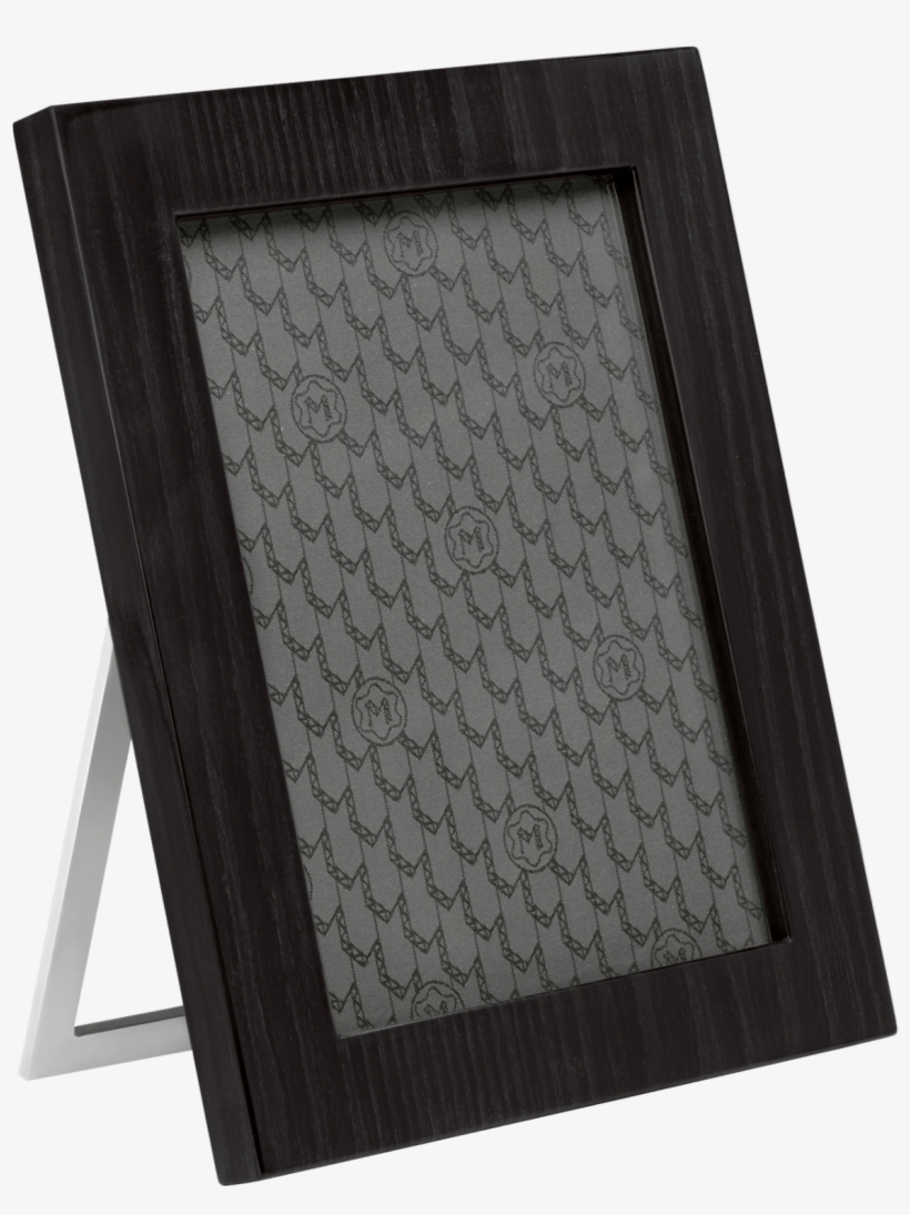 Black Wood Frame Png Picture Frames Png - Montblanc Desk Accessories Picture Frame, transparent png #3014754