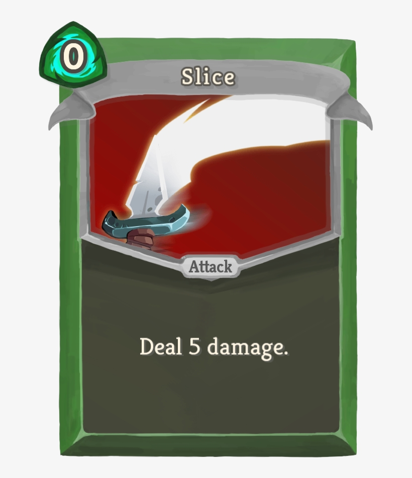 Slice - Slay The Spire Strike, transparent png #3014797
