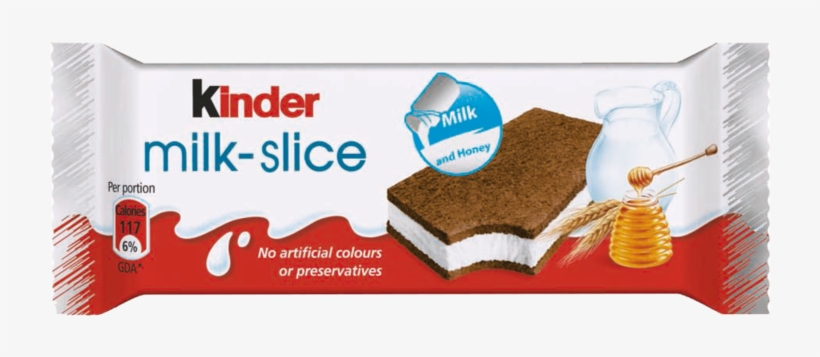 Kinder Milk Slice, transparent png #3014911
