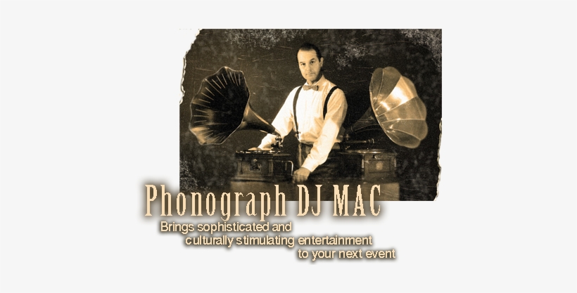 Creator Of The "gramophone Dj" Concept, Phonograph - Phonograph Dj, transparent png #3014981