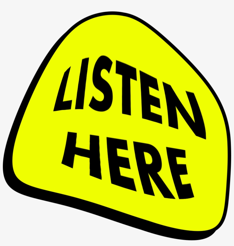 Click To Listen - Music, transparent png #3015116