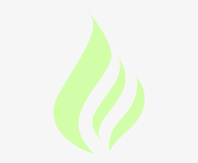 How To Set Use Blue Flame Simple Green Icon Png - Clip Art, transparent png #3015176