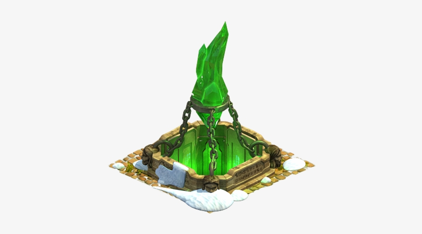 Frozen Flame Green - Illustration, transparent png #3015245