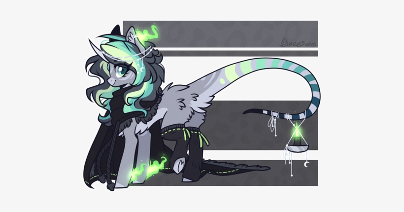 Green Flame Luceprima Pony By D-dyee - Pony, transparent png #3015511