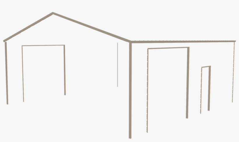 Carport Trim Clay - Shed, transparent png #3015940