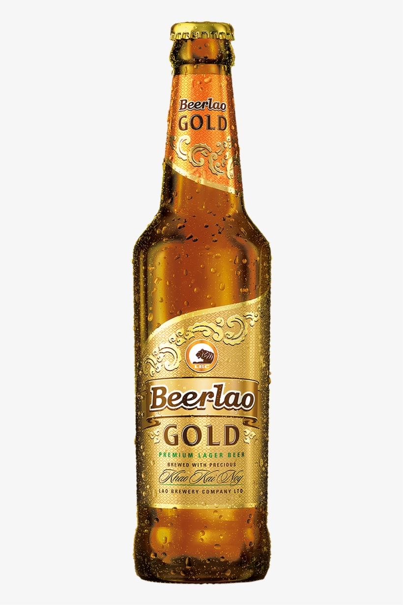 Beer Lao Gold, transparent png #3015966