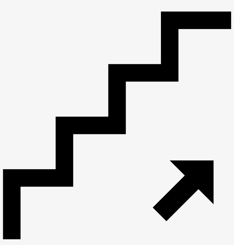 Stairs Up Icon - Stairs Icon, transparent png #3016134