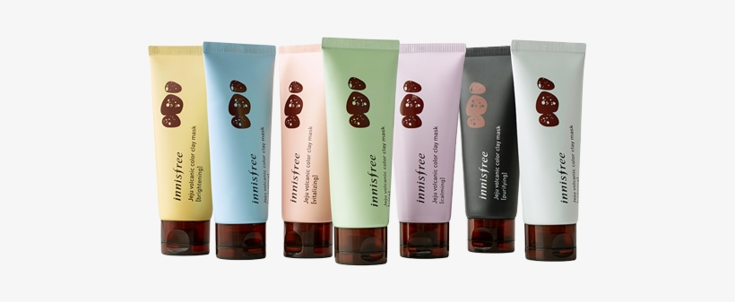 Innisfree Jeju Volcanic Color Clay Mask - Innisfree Jeju Volcanic Color Clay Mask White Refining, transparent png #3016222