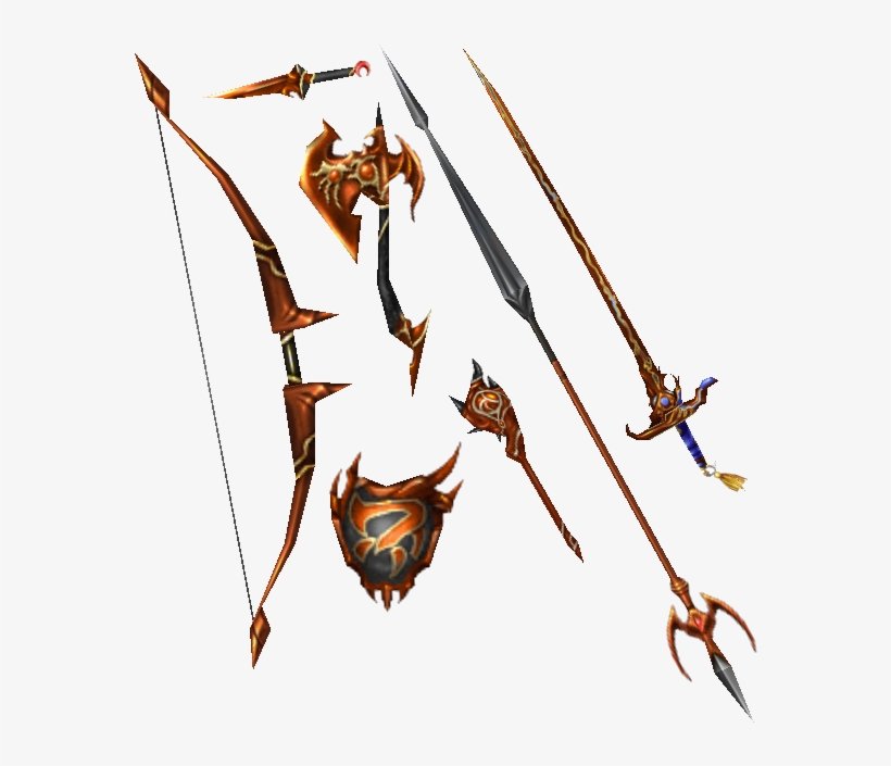 Blood Equipment - Firion Weapons, transparent png #3016258