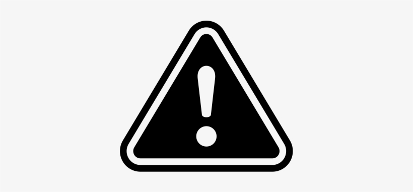 Defining Hazard And Risk - Risk Icon Black And White - Free Transparent