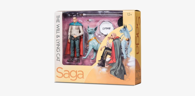 Saga The Will And Lying Cat Action Figure 2-pack - Will And Lying Cat Figure, transparent png #3018987