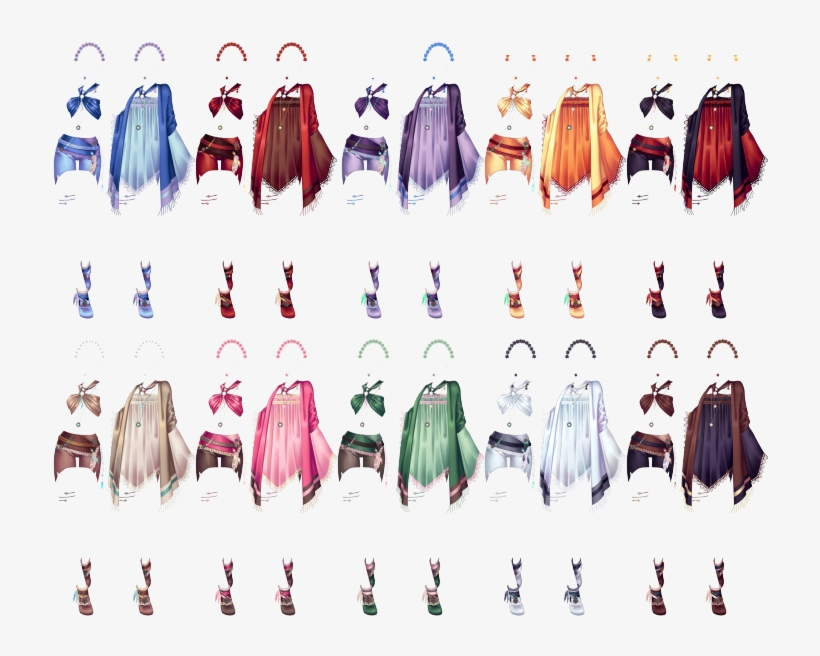 E Spring Bohemian - Eldarya Episode 11 Tenue, transparent png #3019035