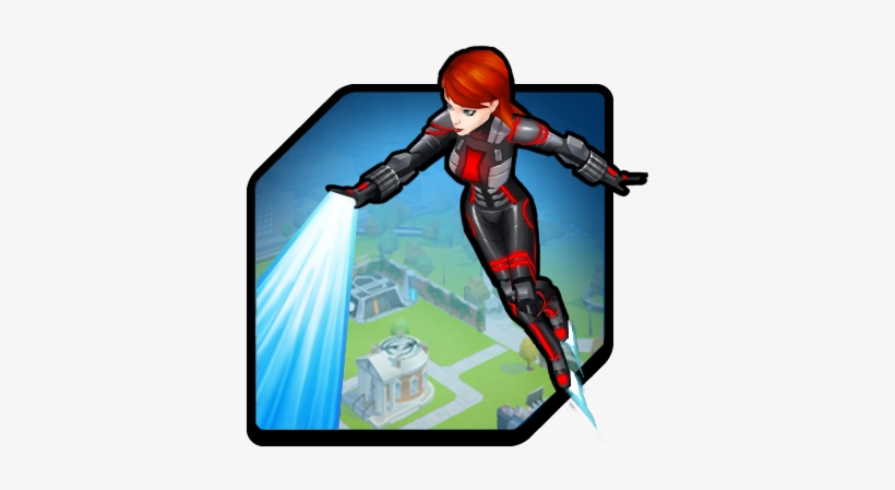 Mar Action Iron Widow Scan Campus@4x - Marvel Avengers Academy, transparent png #3019106