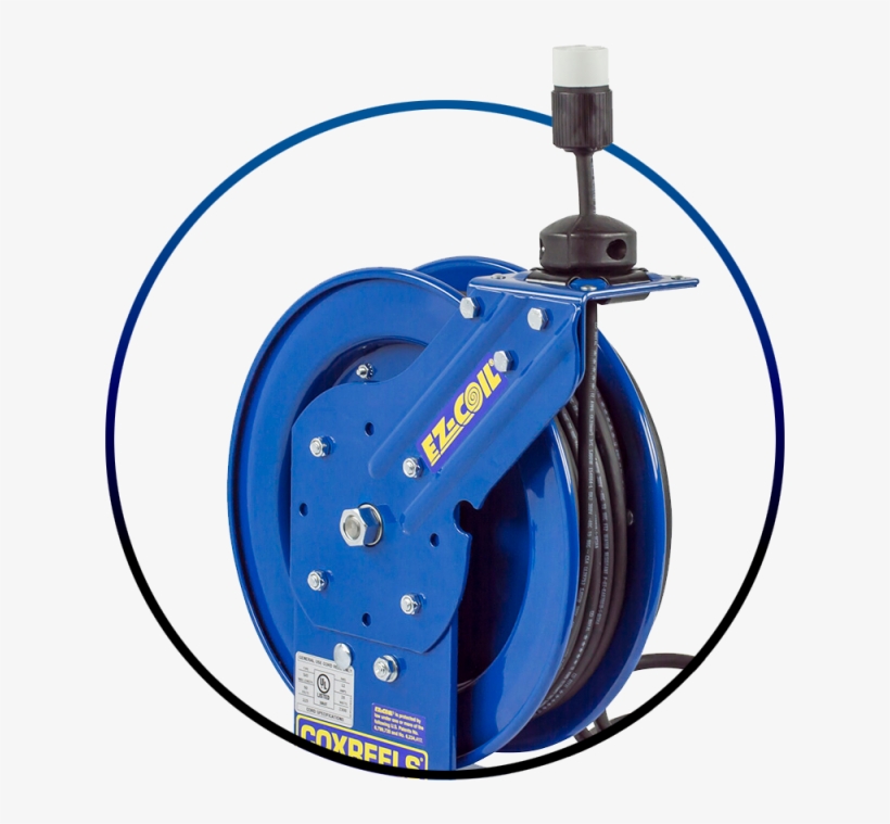 Ez Coil Hose Reels Ez Coil Cord Reels - Coxreels Ez-pc13-3512-a - Safety Series Spring Rewind, transparent png #3019199