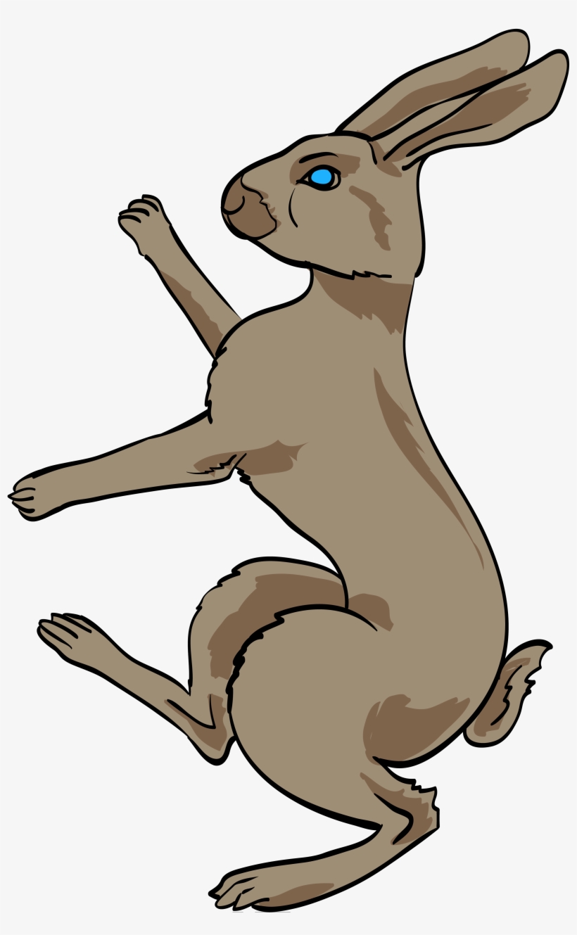 Hare Clipart Heraldic - Coat Of Arms Rabbit, transparent png #3020195