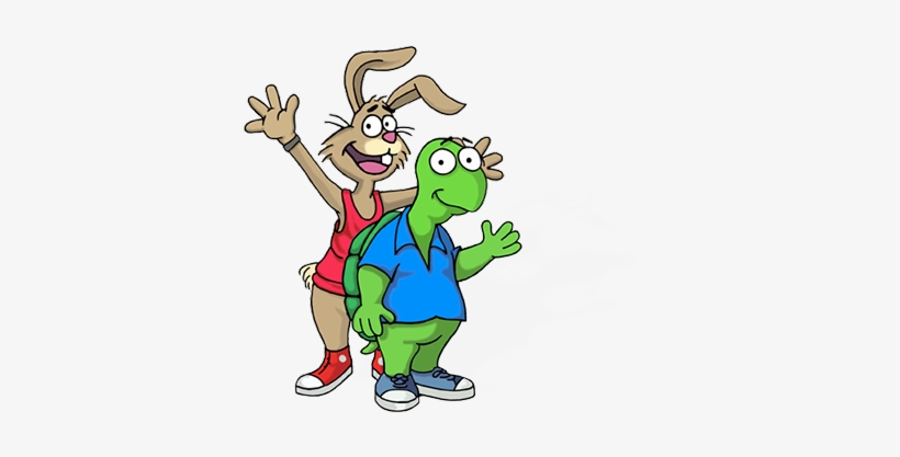 Livingbooks Tortoise And The Hare - Tortoise And Hare Clip Art, transparent png #3020283