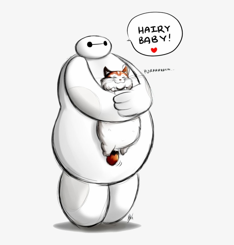 Baymax Bird Flightless Bird Penguin Snowman - Hairy Baby Baymax, transparent png #3020423