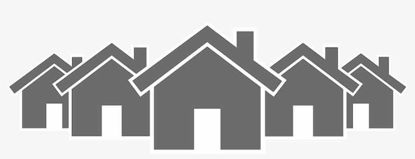 Picture - Group Of House In Png, transparent png #3020446