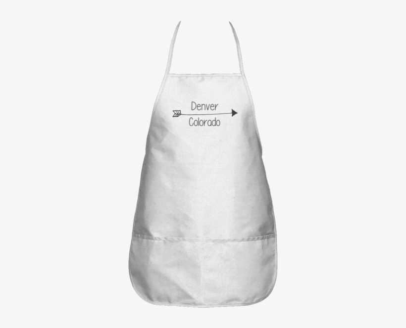 Denver, Colorado Arrow Vintage - Apron, transparent png #3020481