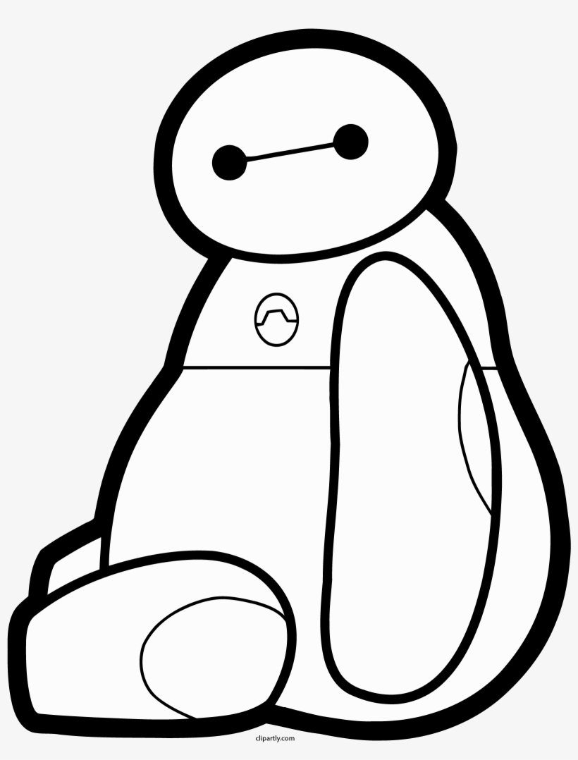 Baymax Stay Png Clipart - Baymax Sitting, transparent png #3020574
