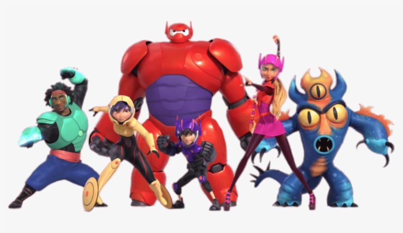 Big Hero 6 Characters In Full Armour - Big Hero 6 Disney Magic Kingdoms, transparent png #3021003