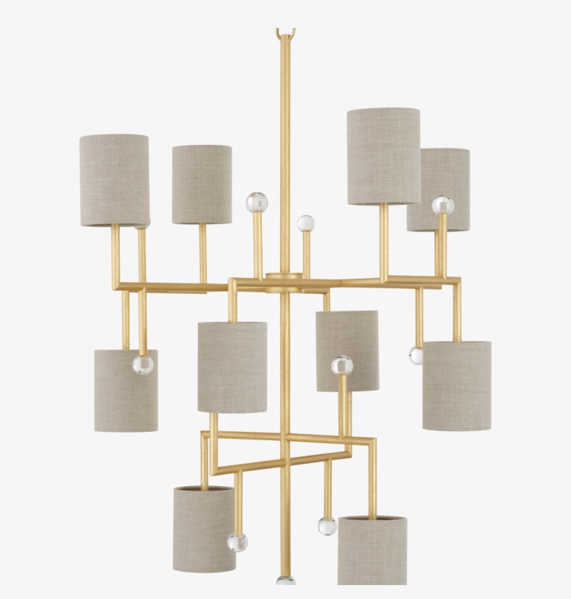 Stairwell Quantum Chandelier - Chandelier, transparent png #3021008