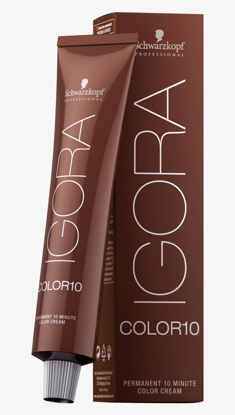 8-65 Light Auburn Gold Blonde - Igora Color10, transparent png #3021272