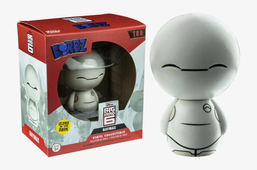 Enlarge - Big Hero 6 - Baymax Glow Dorbz, transparent png #3021561