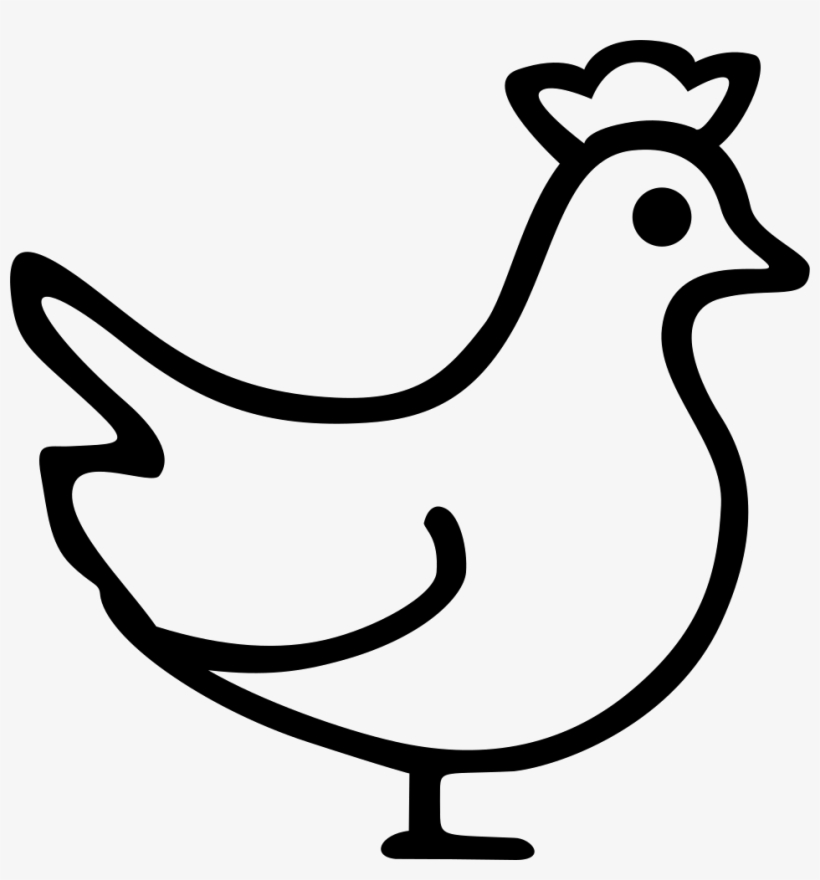 Chicken Comments - Chicken Icon Psd, transparent png #3021640