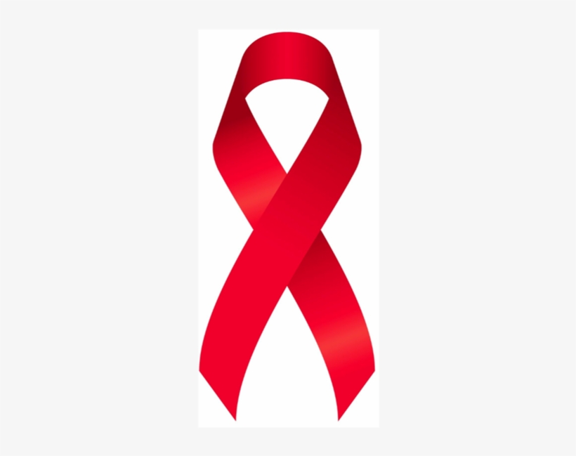 Hiv/aides Awareness Red Ribbon - Spread Love Not Aids, transparent png #3021906
