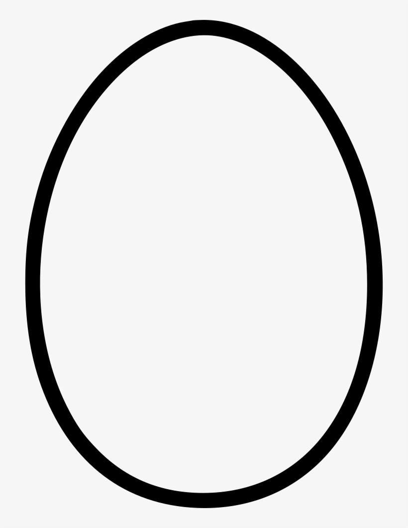 Chicken Egg Svg Png Icon Free Download - Silhouette Oeuf De Paques, transparent png #3021909