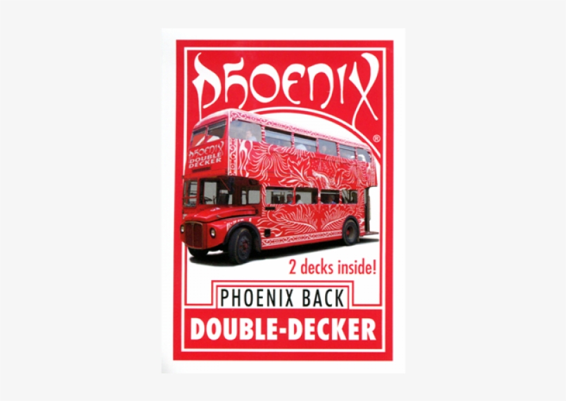 Phoenix Double Decker (red) By Card-shark, transparent png #3022072