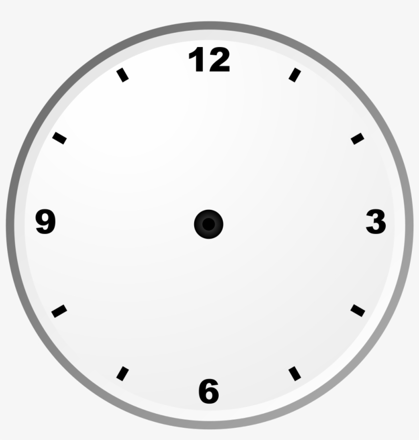 Best Photos Of Analog Clock Template, transparent png #3022210