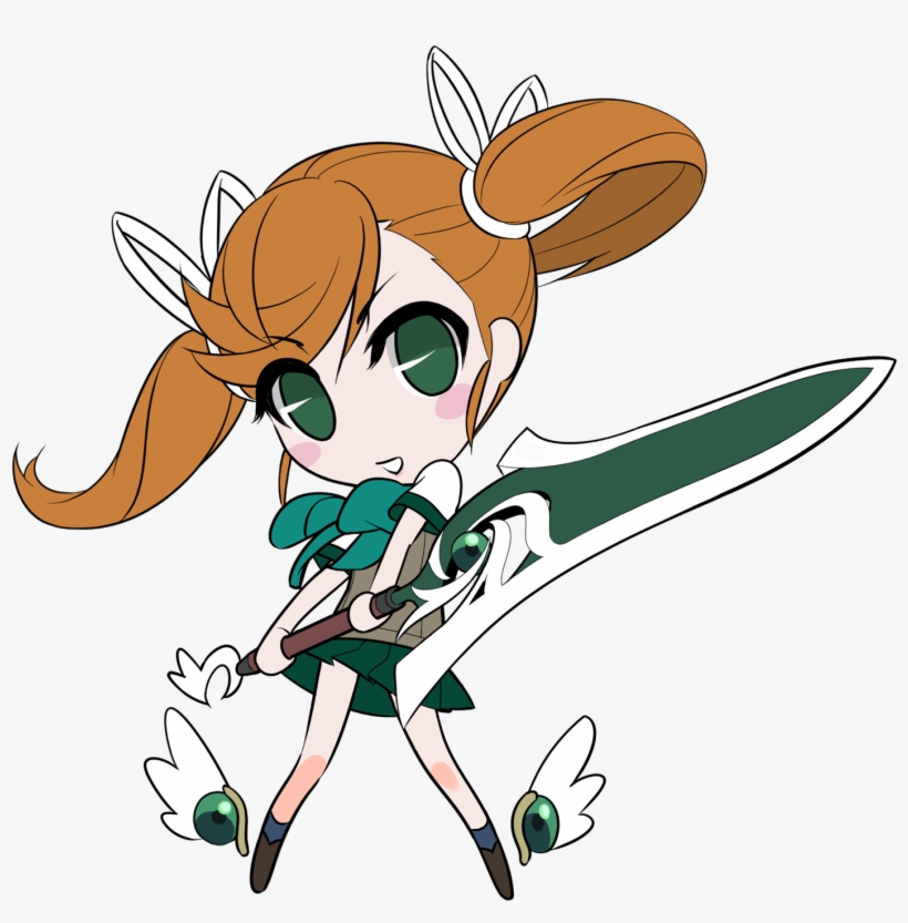 Sd-nan - Under Night In Birth Nanase Sword, transparent png #3022227