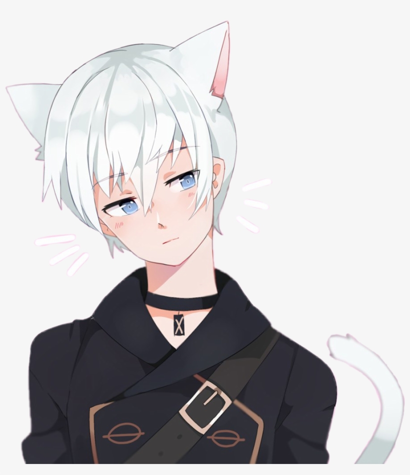 Nekoboy Sticker - Anime Boy Kawaii Neko, transparent png #3022257