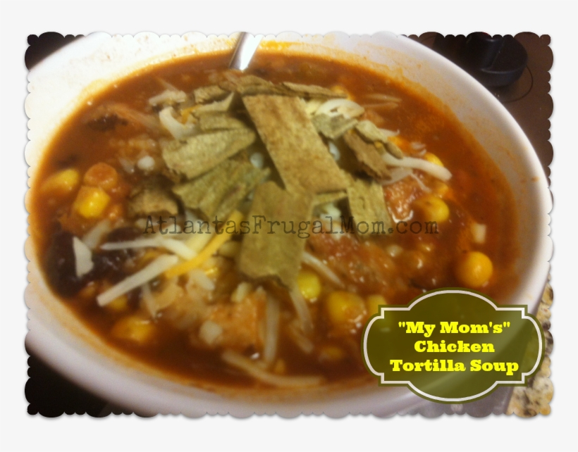 Chicken Tortilla Soup Recipe - Tortilla Soup, transparent png #3022930