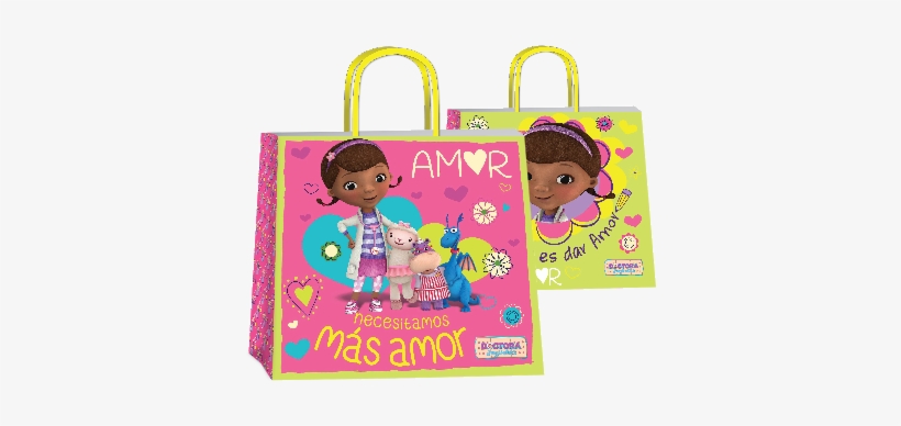 Bolsa P/regalo Romipack Dra Juguetes - Springs Creative Doc Mcstuffins Doc Is In Panel, transparent png #3022979