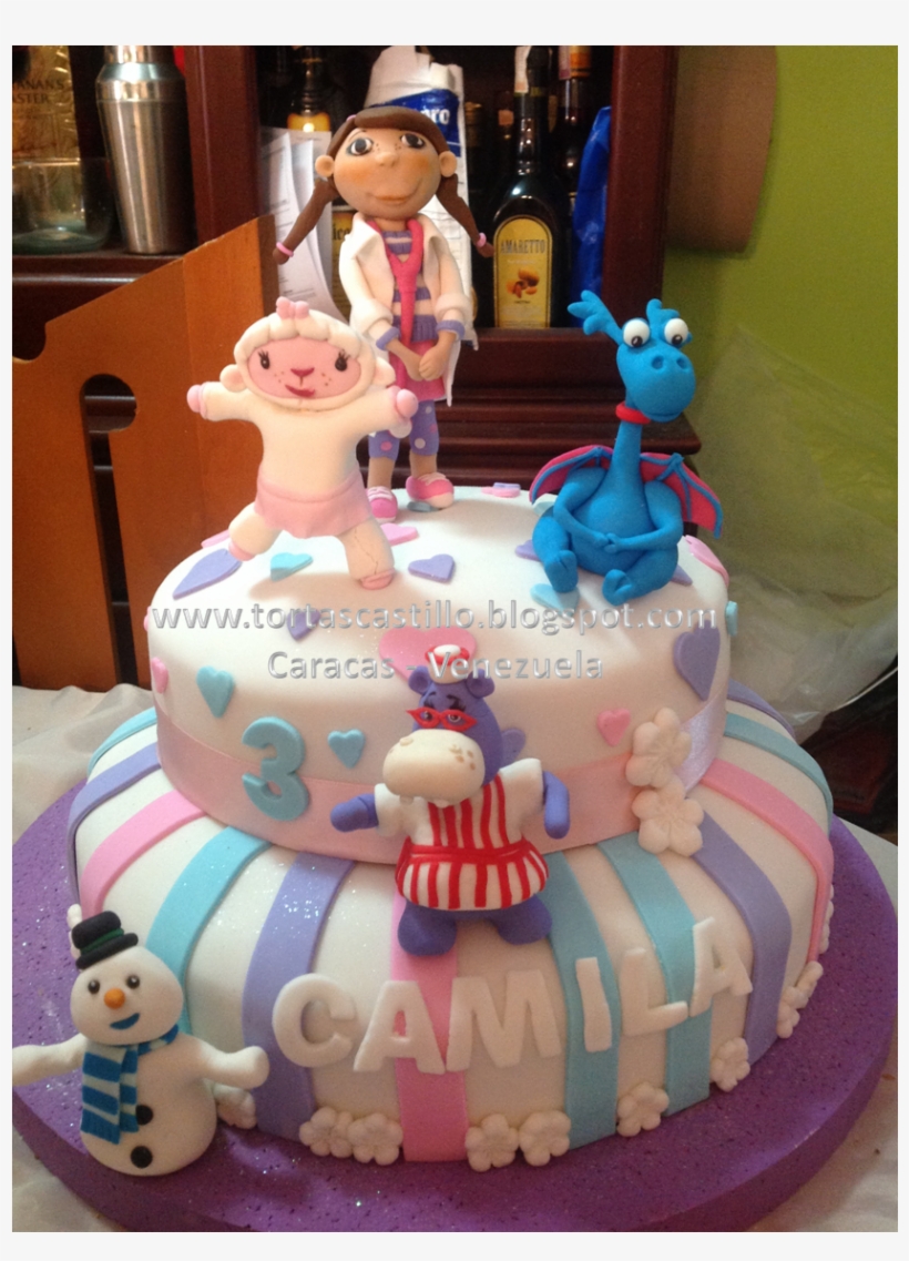 Torta Doctora Juguetes - Cake Decorating, transparent png #3023046
