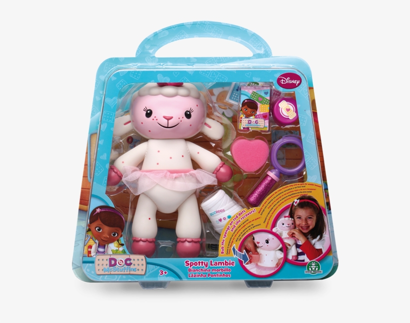 Frozen - Doc Mcstuffins Spotty Lambie, transparent png #3023067