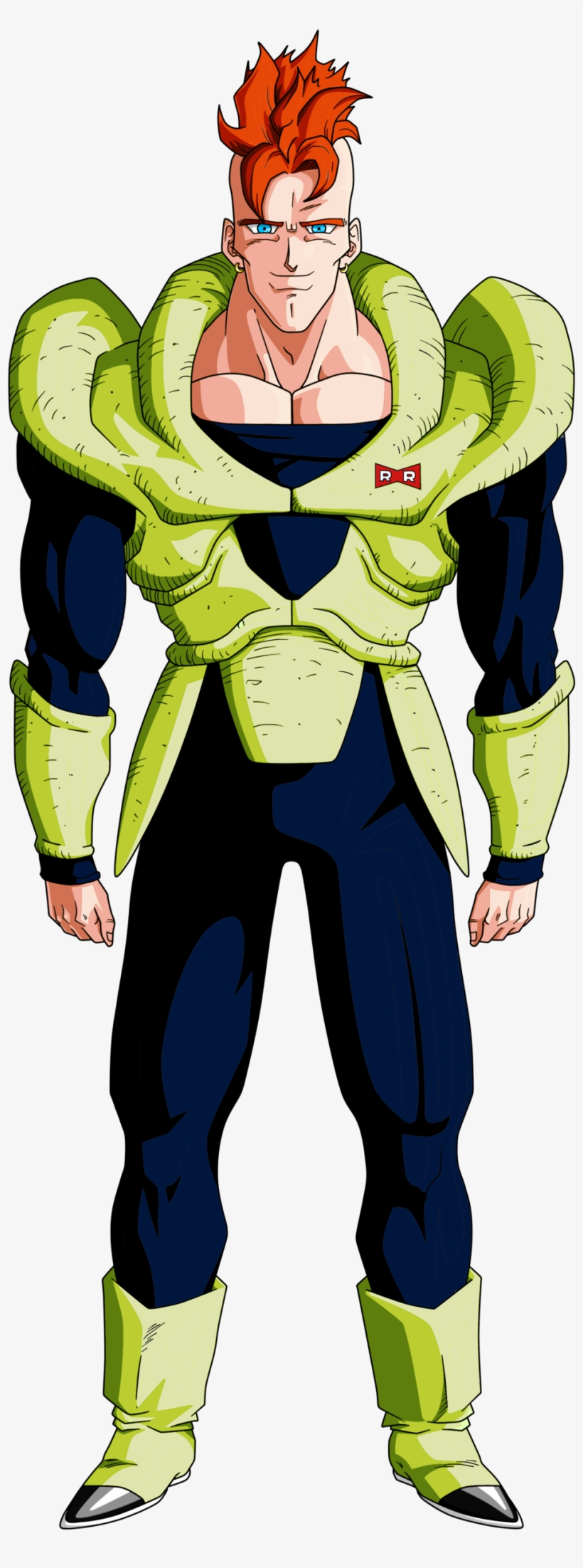 Android 16 - Dragon Ball Androide 16, transparent png #3023758