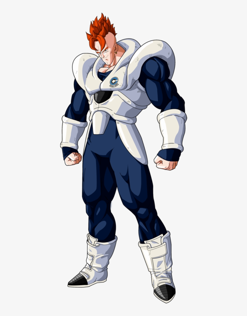 Android 16 - Dragon Ball Fighterz Android 16 Png, transparent png #3023781
