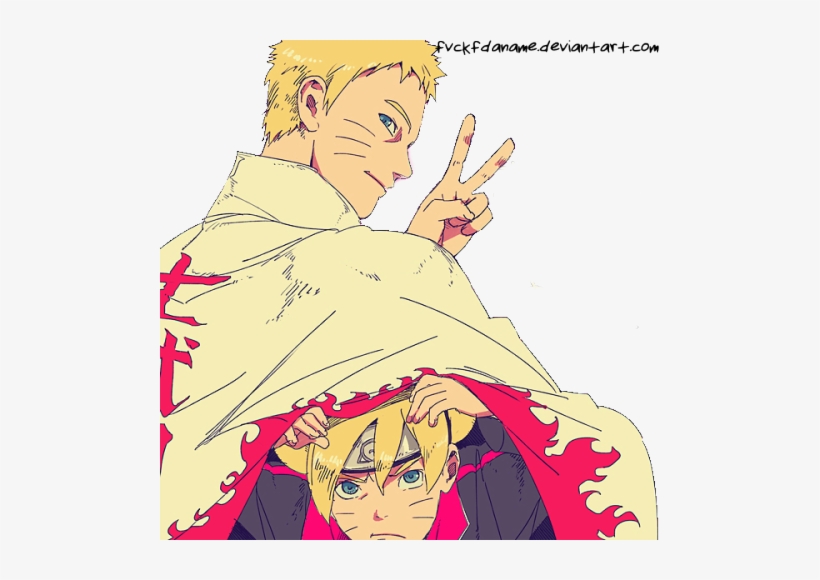 He's The Goat, You Can't Argue With It - Boruto And Naruto Uzumaki, transparent png #3023939